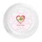 Valentine Owls Plastic Party Dinner Plates - Approval
