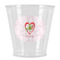 Valentine Owls Plastic Shot Glass (Personalized)
