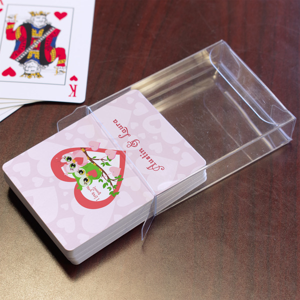 Valentine Owls Playing Cards - In Package