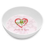 Valentine Owls Melamine Bowl - 8 oz (Personalized)