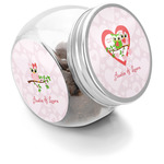 Valentine Owls Puppy Treat Jar (Personalized)