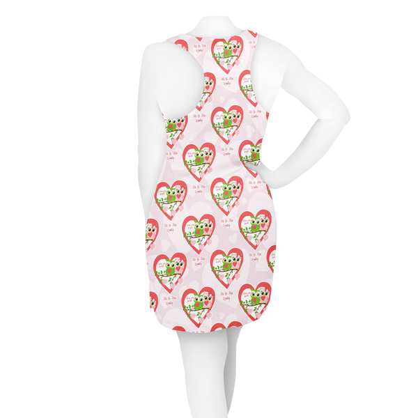 Valentine Owls Racerback Dress - On Model - Back