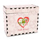 Valentine Owls Recipe Box - Full Color - Front/Main