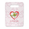 Valentine Owls Rectangle Trivet with Handle - FRONT