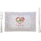 Valentine Owls Rectangular Glass Lunch / Dinner Plate - Single or Set (Personalized)