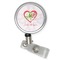 Valentine Owls Retractable Badge Reel (Personalized)