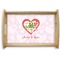 Valentine Owls Serving Tray Wood Small - Main