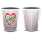 Valentine Owls Shot Glass - Two Tone - APPROVAL