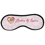 Valentine Owls Sleeping Eye Masks - Large (Personalized)