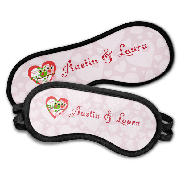 Valentine Owls Sleeping Eye Masks - PARENT