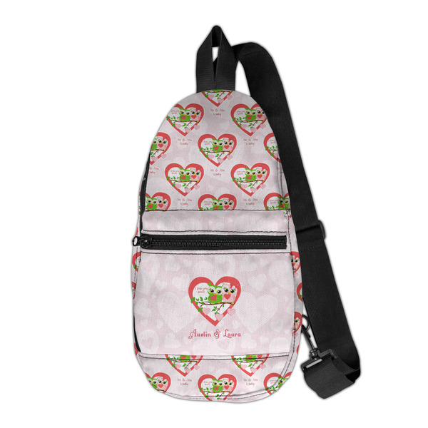 Custom Valentine Owls Sling Bag (Personalized)