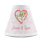 Valentine Owls Small Chandelier Lamp - FRONT