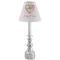 Valentine Owls Small Chandelier Lamp - LIFESTYLE (on candle stick)