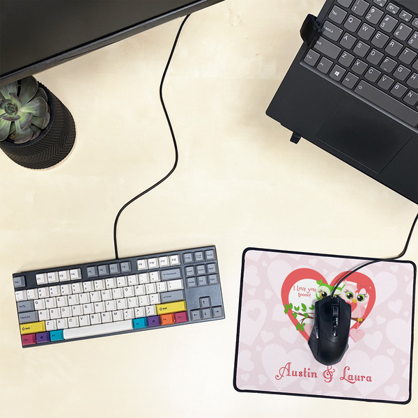Valentine Owls Small Gaming Mats - LIFESTYLE