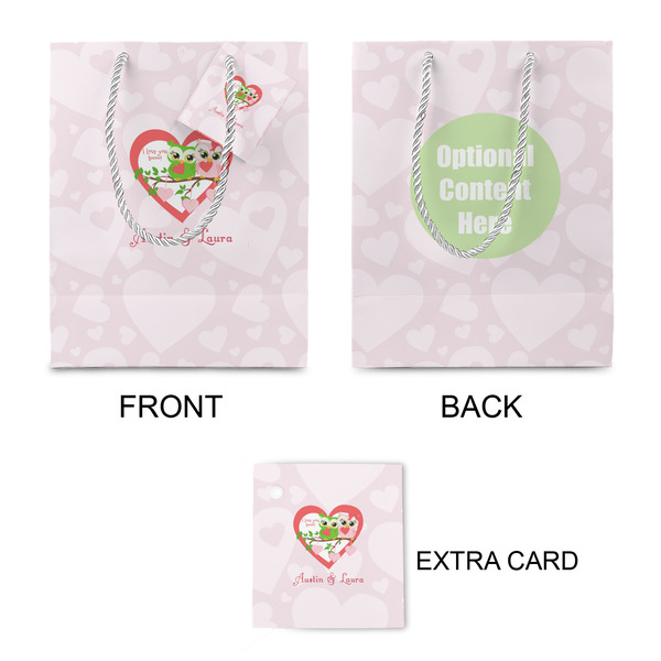 Valentine Owls Small Gift Bag - Approval