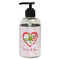 Valentine Owls Plastic Soap / Lotion Dispenser (8 oz - Small - Black) (Personalized)