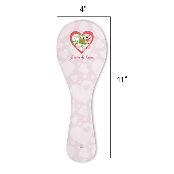 Valentine Owls Spoon Rest Trivet - APPROVAL