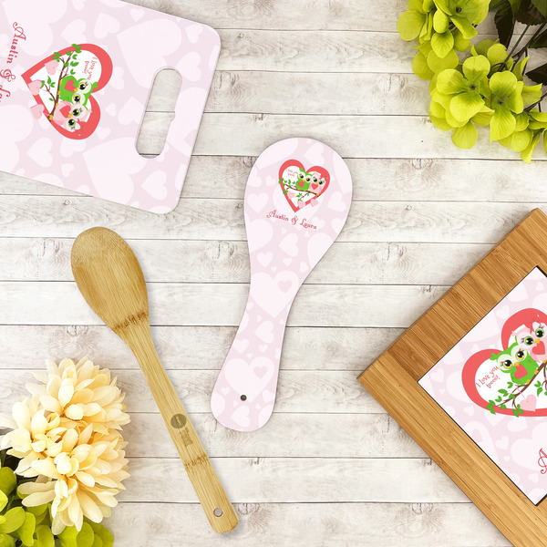Valentine Owls Spoon Rest Trivet - LIFESTYLE