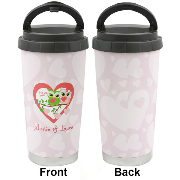 Valentine Owls Stainless Steel Travel Cup - Apvl