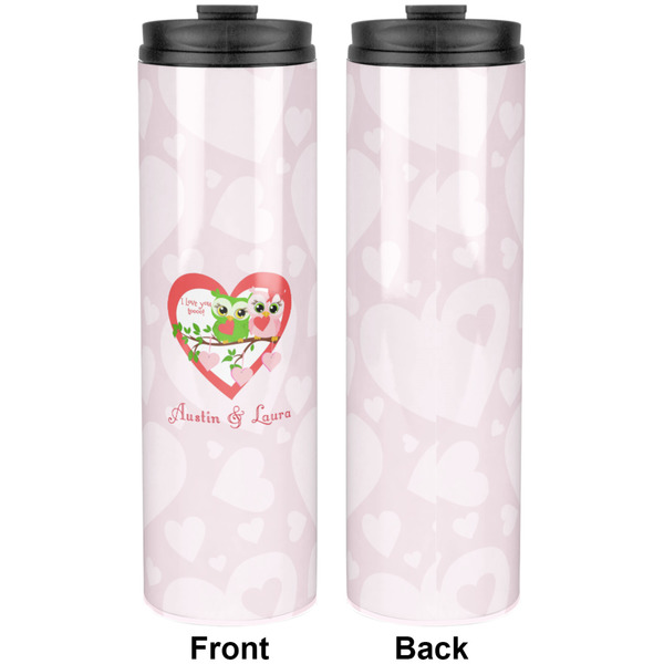 Valentine Owls Stainless Steel Tumbler 20 Oz - Approval