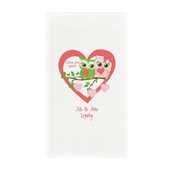 Valentine Owls Guest Paper Towels - Full Color - Standard (Personalized)