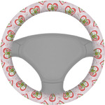 Valentine Owls Steering Wheel Cover (Personalized)