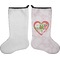 Valentine Owls Stocking - Single-Sided - Approval