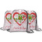 Valentine Owls String Backpack - MAIN