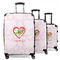 Valentine Owls Suitcase Set 1 - MAIN