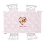 Valentine Owls Tablecloth - 58"x102" (Personalized)