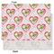Valentine Owls Tissue Paper - Heavyweight - Large - Front & Back