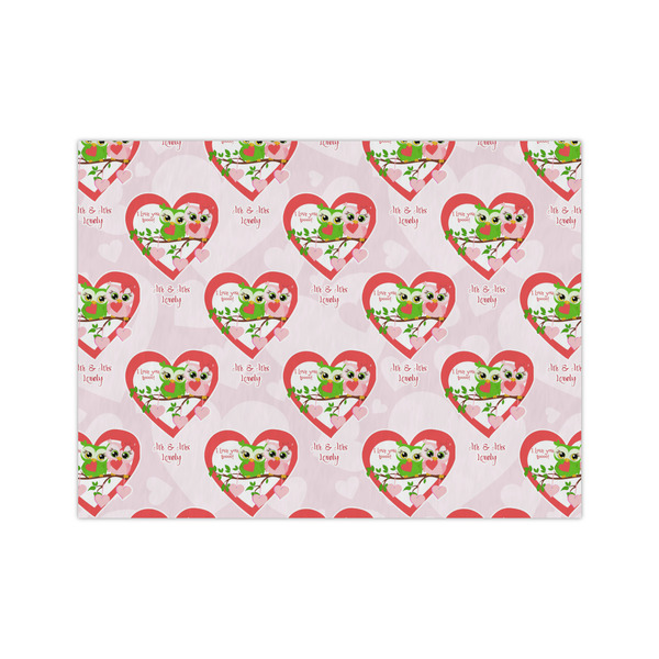Custom Valentine Owls Tissue Paper Sheets - Medium - Heavyweight (Personalized)