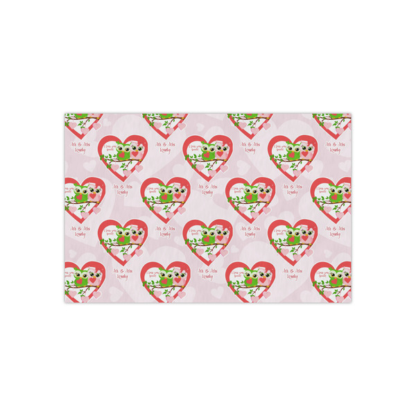 Custom Valentine Owls Small Tissue Papers Sheets - Heavyweight (Personalized)