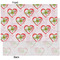 Valentine Owls Tissue Paper - Heavyweight - XL - Front & Back
