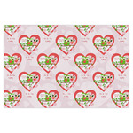 Valentine Owls Tissue Paper Sheets - X-Large - Heavyweight (Personalized)