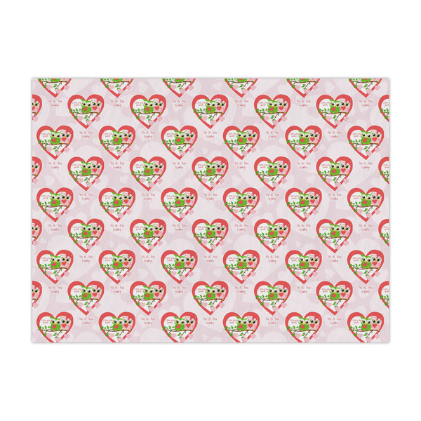 Custom Valentine Owls Large Tissue Papers Sheets - Lightweight (Personalized)