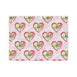 Valentine Owls Medium Tissue Papers Sheets - Lightweight (Personalized)