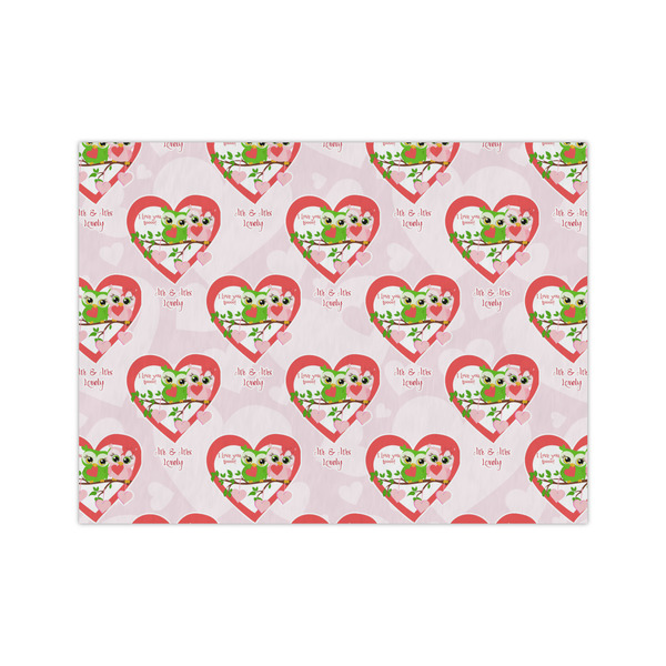 Custom Valentine Owls Tissue Paper Sheets - Medium - Lightweight (Personalized)