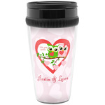Valentine Owls Acrylic Travel Mug without Handle (Personalized)