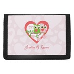 Valentine Owls Trifold Wallet (Personalized)