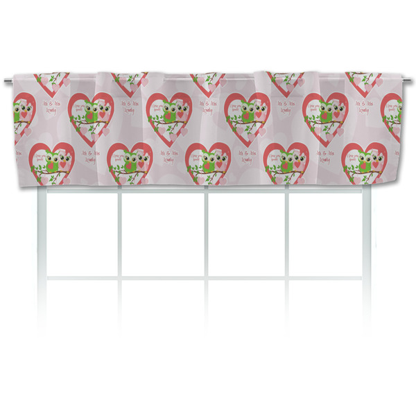 Custom Valentine Owls Valance (Personalized)