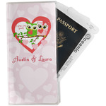 Valentine Owls Travel Document Holder