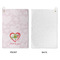 Valentine Owls Waffle Weave Golf Towel - Approval