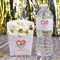 Valentine Owls Water Bottle Label - w/ Favor Box