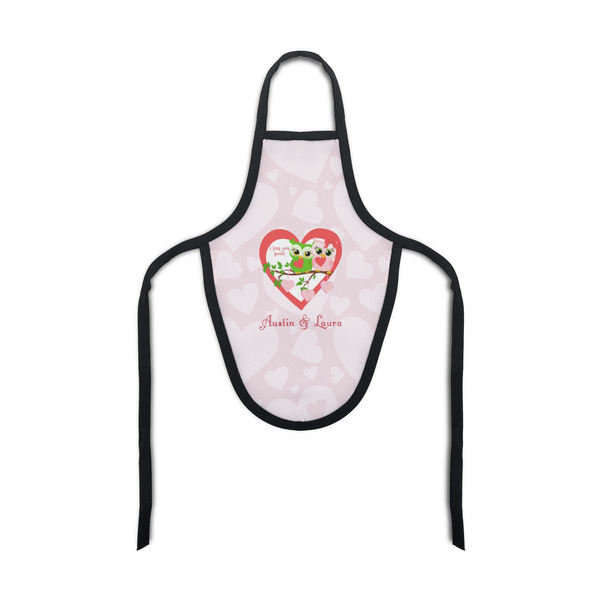 Custom Valentine Owls Bottle Apron (Personalized)