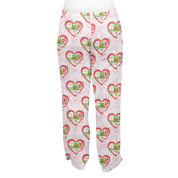 Valentine Owls Women's Pj on model - Back