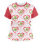Valentine Owls Women's Crew T-Shirt - 2X Large (Personalized)