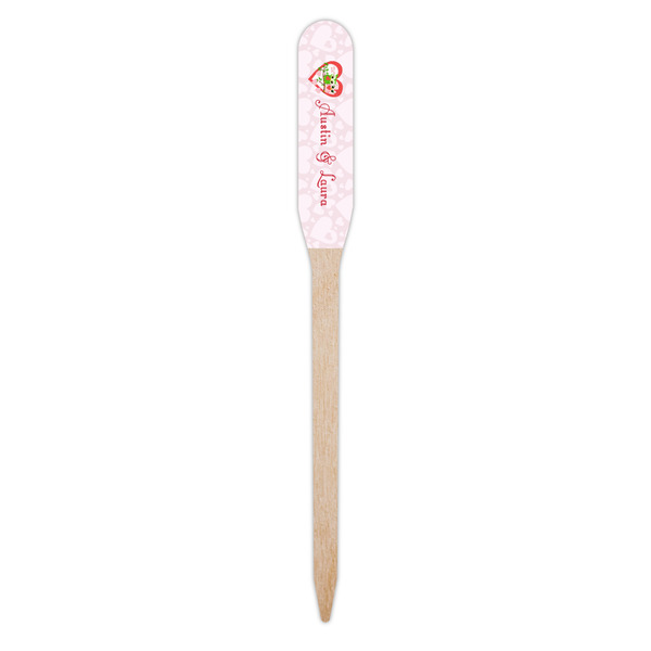 Valentine Owls Wooden Food Pick - Paddle - Single Pick