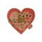 Valentine Owls Wooden Sticker Medium Color - Main