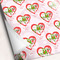 Valentine Owls Wrapping Paper - 5 Sheets